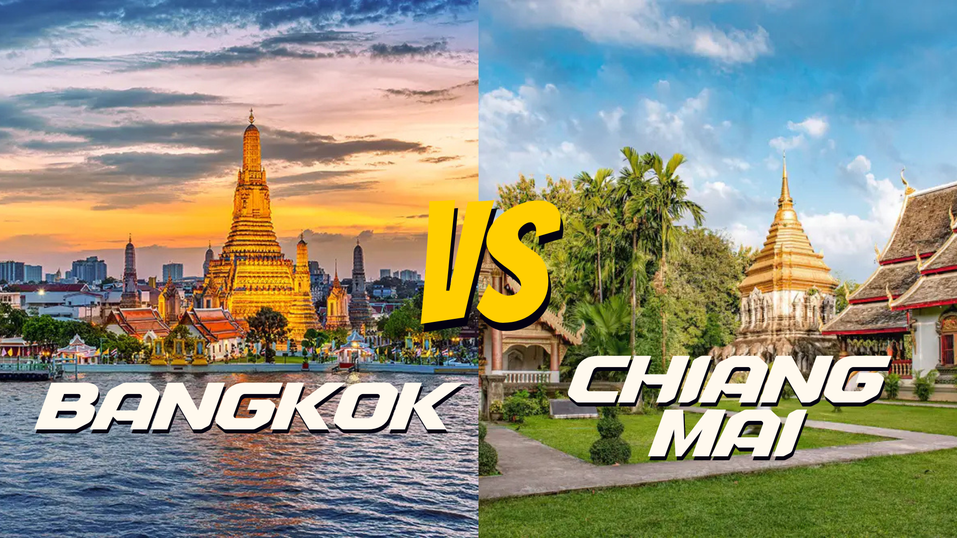 Bangkok vs Chiang Mai