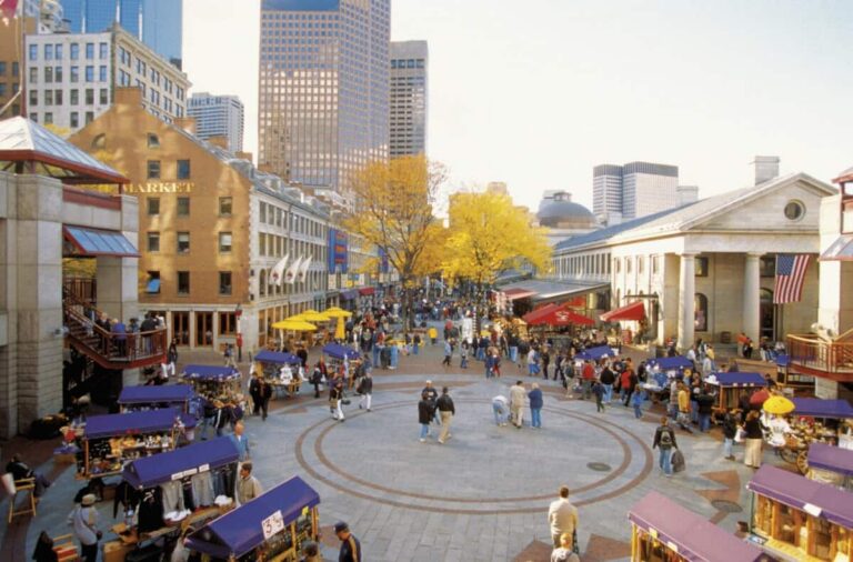 living in Boston